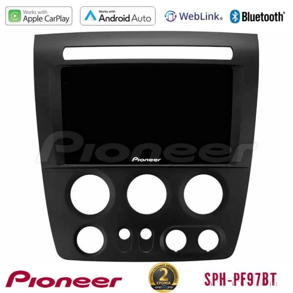 Pioneer SPH-PF97BT Series    Hummer H3 2005-2009 Multimedia Station 9" (Tablet Style) Με Carplay & Android Auto