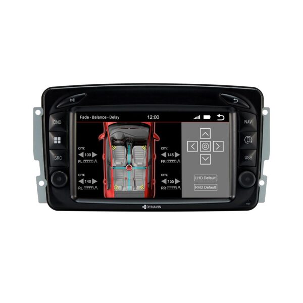 Dynavin D9 Series Οθόνη Mercedes Vito | Viano | C Class | CLK Class | G Class 7" Android11 Navigation Multimedia Station - Image 7