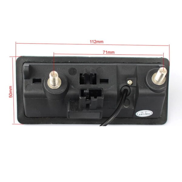 DIGITAL IQ CAMERA AUDI_01 (AHD-NTSC) HANDLE CAMERA AUDI A3-A4-A5-Q3-Q5 - VW mod. 2011-2020 - Image 2