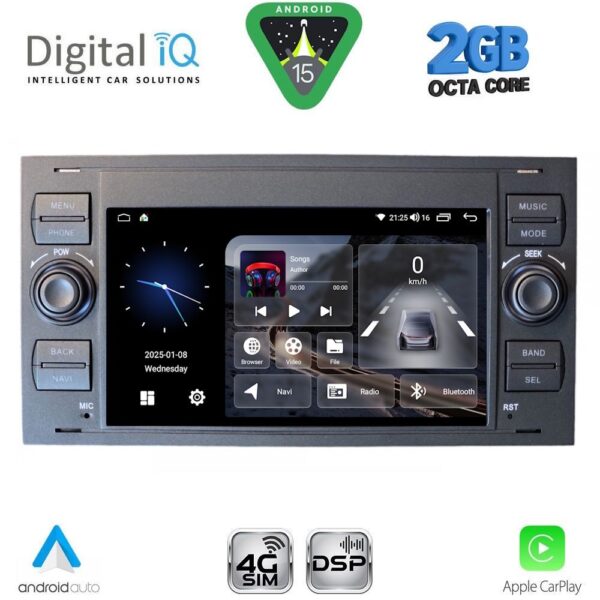 DIGITAL IQ BLF 302B_CPA (7" DECK) MULTIMEDIA SYSTEM for FORD mod. 2004-2008 - Image 1