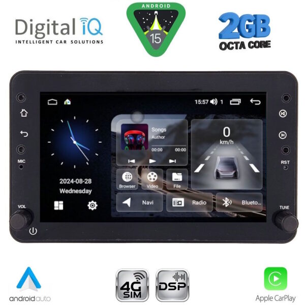 DIGITAL IQ BLF 359_CPA (7" DECK) MULTIMEDIA SYSTEM for ALFA ROMEO 159 – SPIDER – BRERA mod. 2004-2012 - Image 1