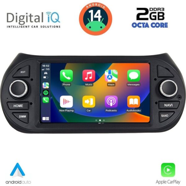 DIGITAL IQ BLD 092_CPA (7" DECK) MULTIMEDIA for CT NEMO – FT FIORINO-QUBO – PG BIPPER mod. 2008-2018 - Image 8