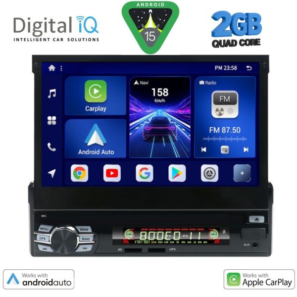 DIGITAL IQ BXC 236_CPAA (7''_DECK) MULTIMEDIA 1DIN - Image 1