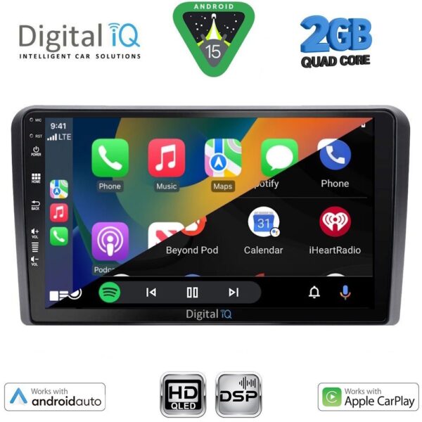 DIGITAL IQ BXC 3132_CPAA (10inc) MULTIMEDIA TABLET for FIAT 500L mod. 2012-2024 - Image 2