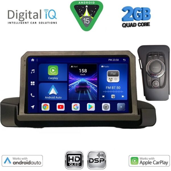 DIGITAL IQ BXC 3044_CPAA (9inc) MULTIMEDIA TABLET for BMW S.3 (E90-91-92) mod. 2005-2012 - Image 1