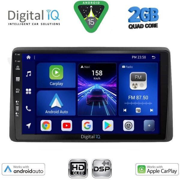 DIGITAL IQ BXC 3104_CPAA (10inc) MULTIMEDIA TABLET for DACIA DUSTER mod. 2019-2025 - Image 1