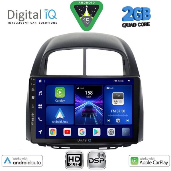 DIGITAL IQ BXC 3124_CPAA (10inc) MULTIMEDIA TABLET for DAIHATSU SIRION mod. 2006-2012 - Image 1