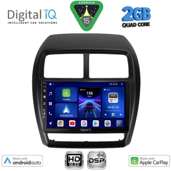 DIGITAL IQ BXC 3431_CPAA (9inc) MULTIMEDIA TABLET for MITSUBISHI ASX mod. 2020-2023 - Image 1