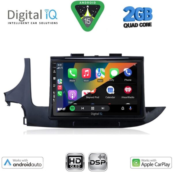 DIGITAL IQ BXC 3497_CPAA (9inc) MULTIMEDIA TABLET for OPEL MOKKA mod. 2016-2021 - Image 2