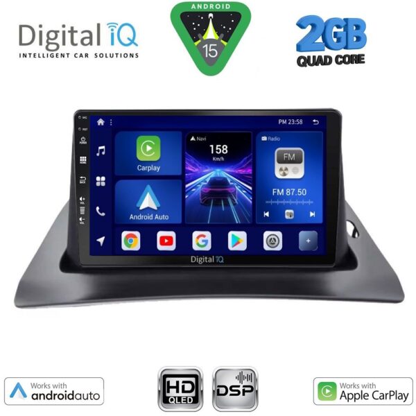 DIGITAL IQ BXC 3550_CPAA (9inc) MULTIMEDIA TABLET for RENAULT KANGOO mod. 2010-2021 - Image 1