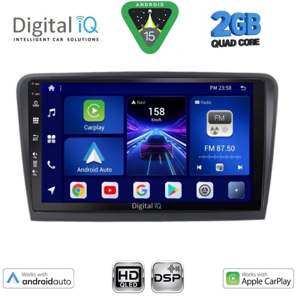 DIGITAL IQ BXC 3604B_CPAA (10inc) MULTIMEDIA TABLET for SKODA SUPERB mod. 2008-2015 - Image 1
