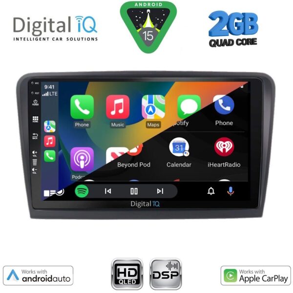 DIGITAL IQ BXC 3604B_CPAA (10inc) MULTIMEDIA TABLET for SKODA SUPERB mod. 2008-2015 - Image 2