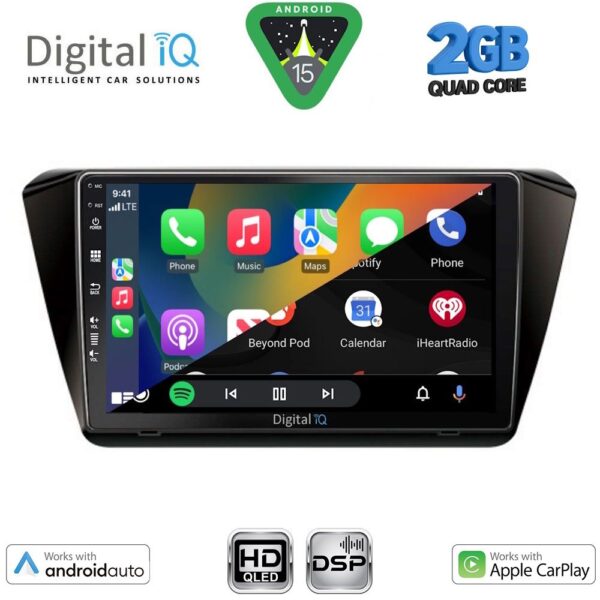 DIGITAL IQ BXC 3605_CPAA (10inc) MULTIMEDIA TABLET for SKODA SUPERB mod. 2015-2023 - Image 2