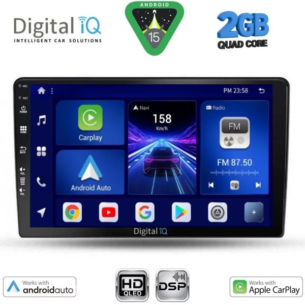 DIGITAL IQ BXC 3656_CPAA (9inc) MULTIMEDIA TABLET for SSANGYONG REXTON mod. 2002-2006 - Image 1