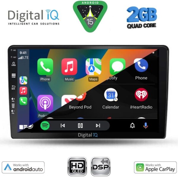 DIGITAL IQ BXC 3656_CPAA (9inc) MULTIMEDIA TABLET for SSANGYONG REXTON mod. 2002-2006 - Image 2