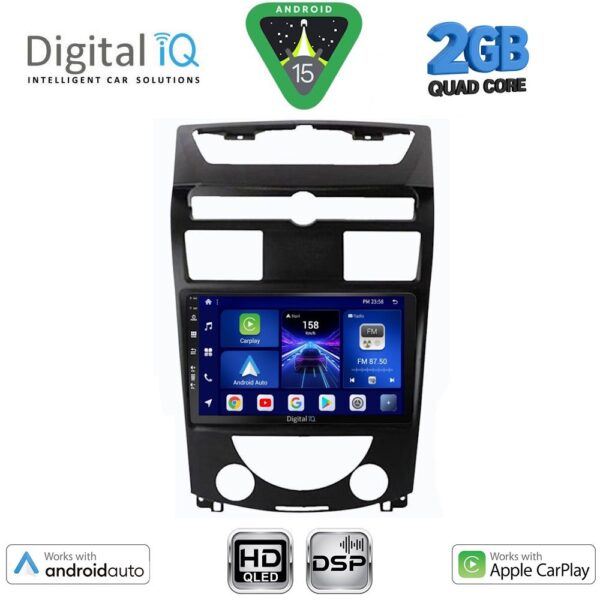 DIGITAL IQ BXC 3657_CPAA (10inc) MULTIMEDIA TABLET for SSANGYONG REXTON mod. 2006-2015 - Image 1