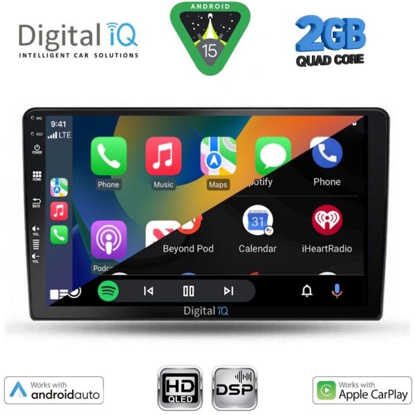 DIGITAL IQ BXC 3711A_CPAA (9inc) MULTIMEDIA TABLET for TOYOTA COROLLA VERSO mod. 2000-2004 - Image 2