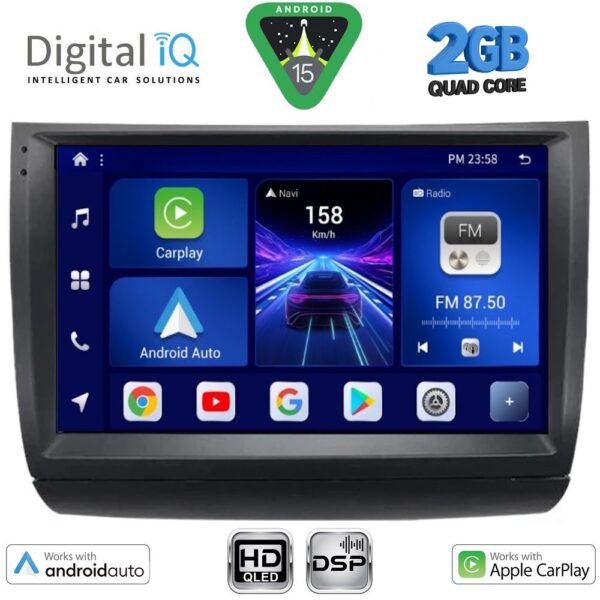DIGITAL IQ BXC 3728_CPAA (9inc) MULTIMEDIA TABLET for TOYOTA PRIUS mod. 2003-2009 - Image 1