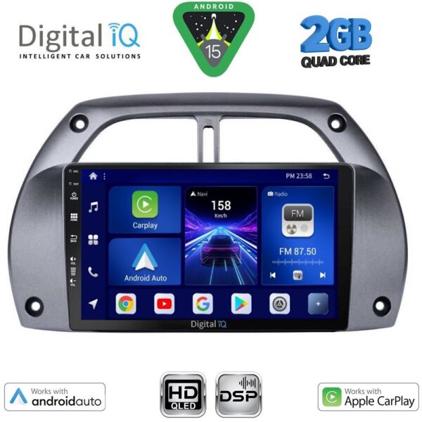 DIGITAL IQ BXC 3730_CPAA A/C (9inc) MULTIMEDIA TABLET for TOYOTA RAV 4 mod. 2000-2006 - Image 1