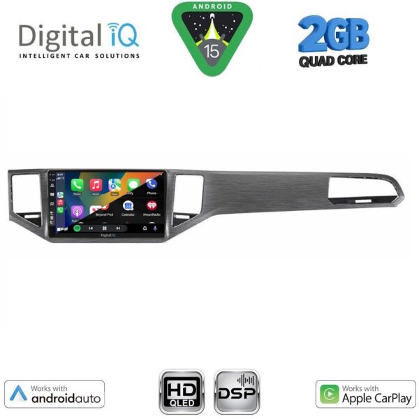 DIGITAL IQ BXC 3745_CPAA (SL) (10inc) MULTIMEDIA TABLET for VW GOLF SPORTSVAN mod. 2014-2021 - Image 2