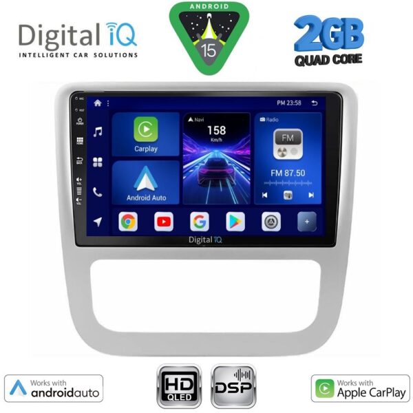 DIGITAL IQ BXC 3751_CPAA CLIMA (9inc) MULTIMEDIA TABLET for VW EOS mod. 2006> - SCIROCCO mod. 2011-2014 - Image 1