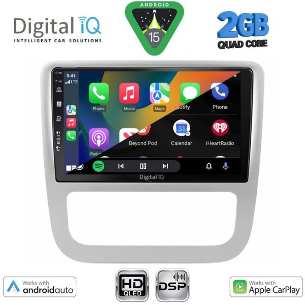 DIGITAL IQ BXC 3751_CPAA CLIMA (9inc) MULTIMEDIA TABLET for VW EOS mod. 2006> - SCIROCCO mod. 2011-2014 - Image 2