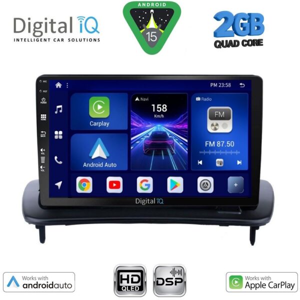 DIGITAL IQ BXC 3783_CPAA (9inc) MULTIMEDIA TABLET for VOLVO C30 – S40 mod. 2004-2013 - Image 1
