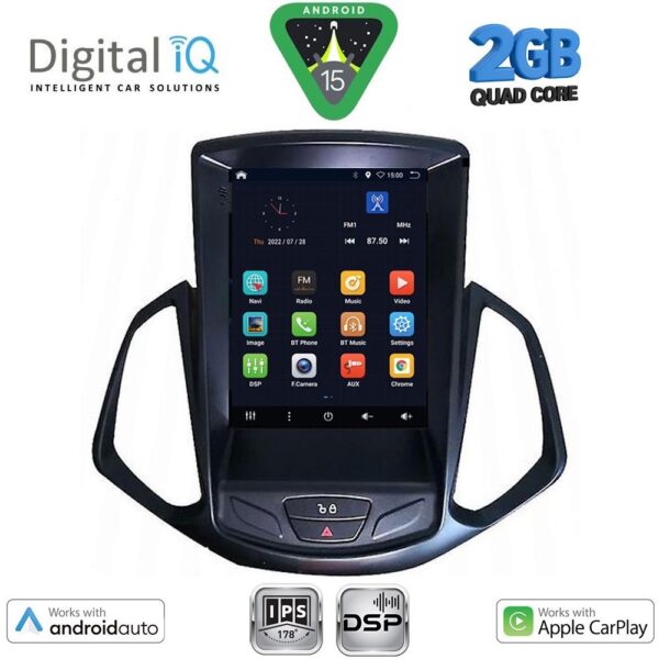 DIGITAL IQ BXC 3966_CPAA TESLA STYLE  for FORD ECOSPORT mod. 2012-2018 - Image 1