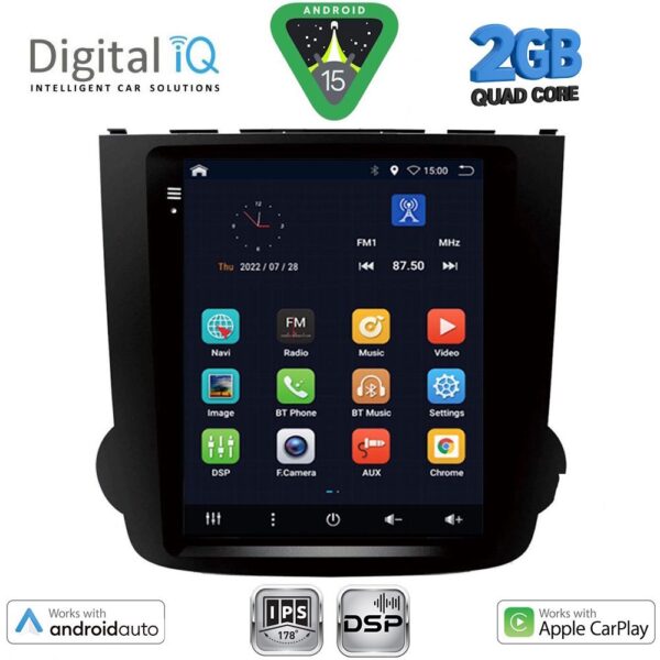 DIGITAL IQ BXC 3977_CPAA TESLA STYLE for HONDA CRV mod. 2007-2012 - Image 1