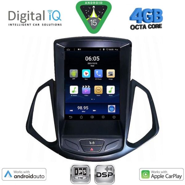 DIGITAL IQ BXF 6966_CPAA TESLA STYLE for FORD ECOSPORT mod. 2012-2018 - Image 1