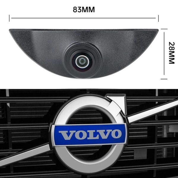 DIGITAL IQ CAMERA QS8122 (AHD-NTSC) FRONT CAMERA for VOLVO LOGO mod. 2005-2018 (83mm) - Image 2