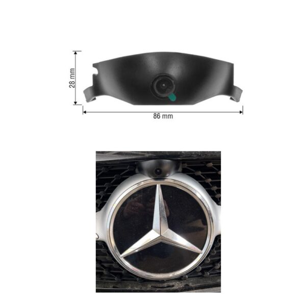 DIGITAL IQ CAMERA QS8130 (AHD-NTSC) FRONT CAMERA for MERCEDES GLC (X253) mod. 2015-2018 - Image 3