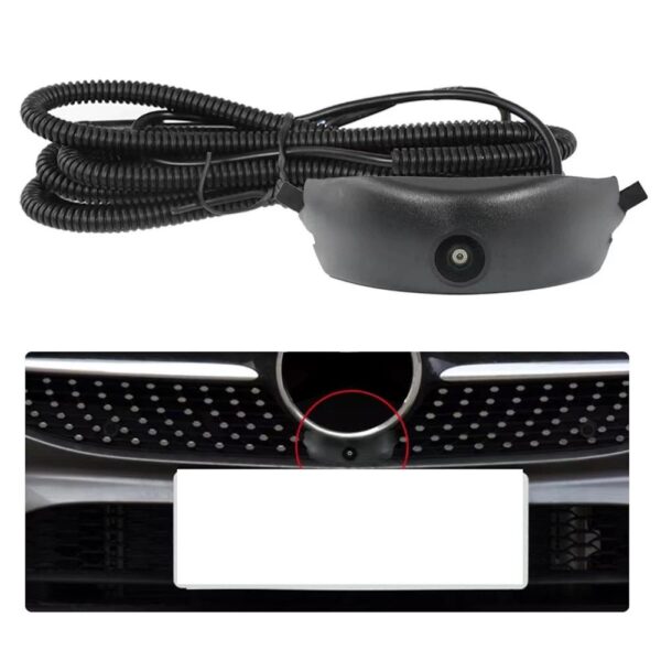 DIGITAL IQ CAMERA QS8224 (AHD-NTSC) FRONT CAMERA for MERCEDES C (W205) mod. 2018-2021 - Image 2