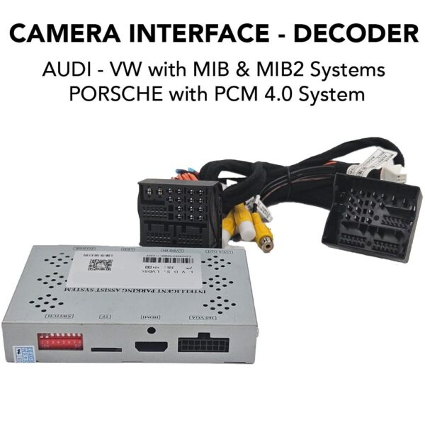 DIGITAL IQ AD 9811_CI (CAMERA INTERFACE for AUDI - VW - PORSCHE MIB - MIB2 - PCM 4.0 Systems) - Image 1