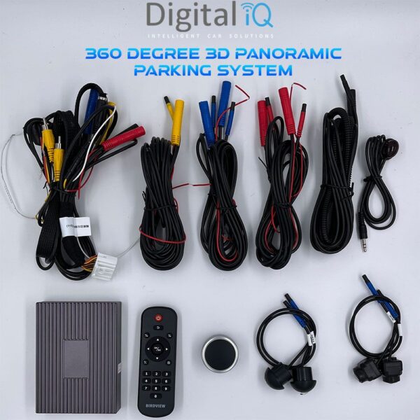 DIGITAL IQ CAM 360° 3D - SET 4 CAMERAS ΠΑΝΟΡΑΜΙΚΗΣ ΘΕΑΣΗΣ (360ο BIRDVIEW) για οθόνες ANDROID - Image 2