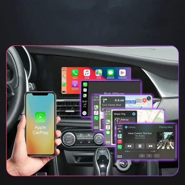 DIGITAL IQ AR 749F CPA (INTERFACE WIRELESS CARPLAY / ANDROID AUTO BOX for ALFA ROMEO GIULIA - STELVIO mod. 2015-2026 with 2 CAMERAS) - Image 11