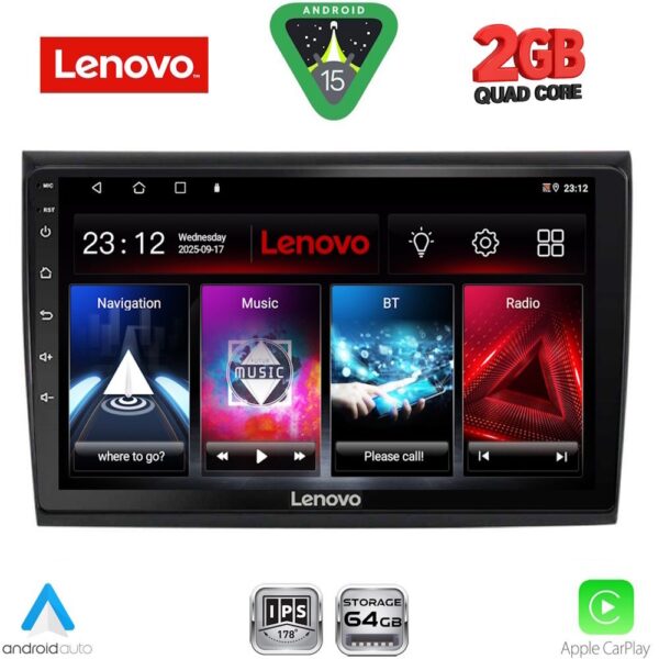 LENOVO LVD 2136_CPA (9inc) MULTIMEDIA TABLET for FIAT BRAVO mod. 2007-2019 - Image 1