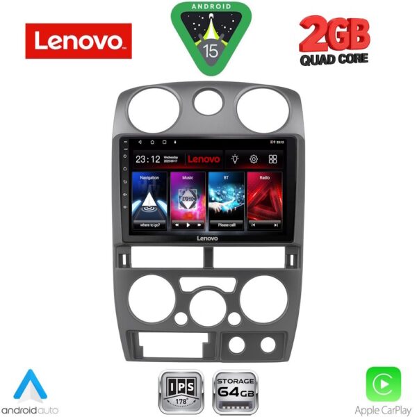 LENOVO LVD 2254GR_CPA (9inc) MULTIMEDIA TABLET for ISUZU D-MAX mod. 2008-2012 (GREY) - Image 1