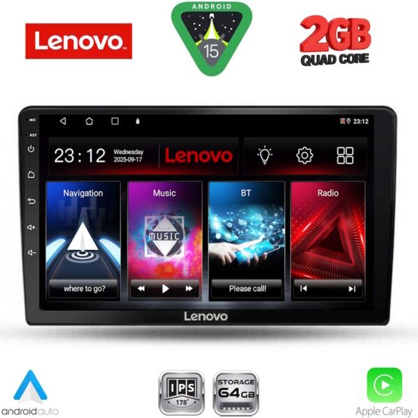 LENOVO LVD 2324_CPA (CLIMA+A/C) (9inc) MULTIMEDIA TABLET for KIA SPORTAGE mod. 2004-2010 - Image 1