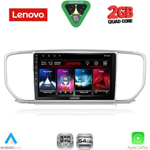 LENOVO LVD 2327_CPA (9inc) MULTIMEDIA TABLET for KIA SPORTAGE mod. 2018-2022 - Image 1