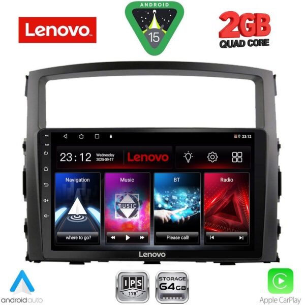 LENOVO LVD 2446_CPA (9inc) MULTIMEDIA TABLET for MITSUBISHI PAJERO mod. 2006-2013 - Image 1
