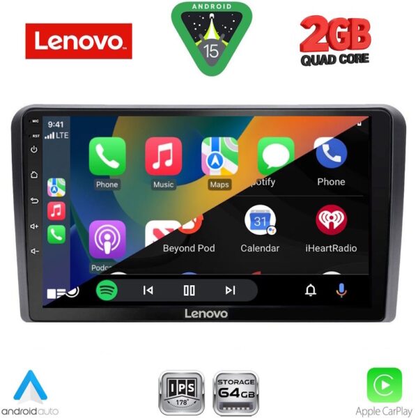 LENOVO LVD 2481BL_CPA (9inc) MULTIMEDIA TABLET for OPEL ALL mod. 2004-2014 (BLACK) - Image 2