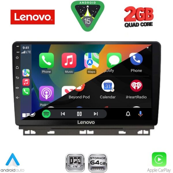 LENOVO LVD 2546_CPA (9inc) MULTIMEDIA TABLET for RENAULT CLIO - CAPTUR mod. 2019-2026 - Image 2