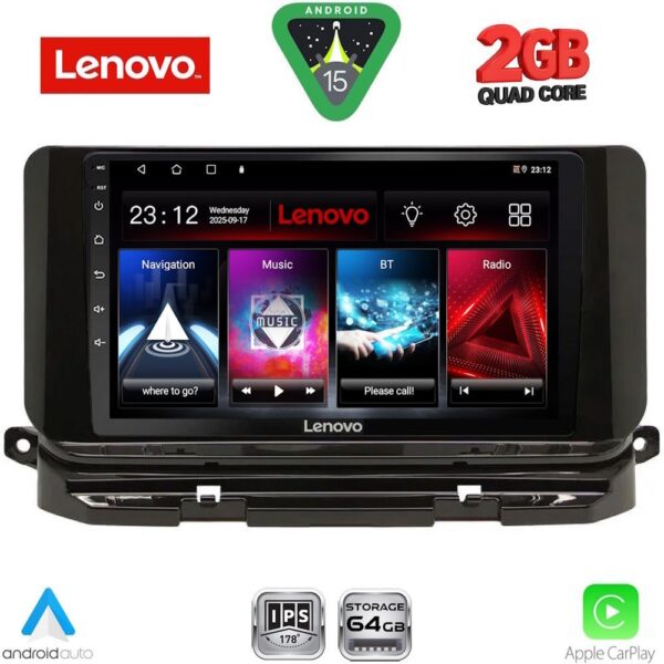 LENOVO LVD 2598_CPA (10inc) MULTIMEDIA TABLET for SKODA OCTAVIA 8 mod. 2021-2026 - Image 1