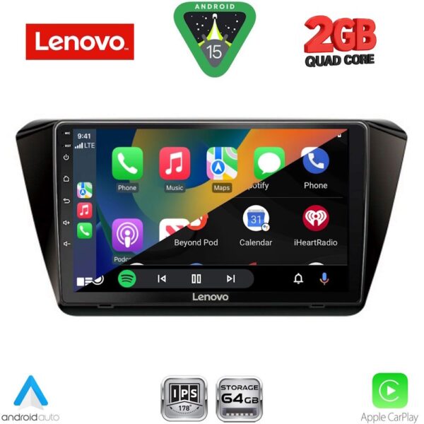 LENOVO LVD 2605_CPA (10inc) MULTIMEDIA TABLET for SKODA SUPERB mod. 2015-2023 - Image 2