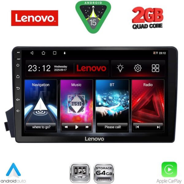 LENOVO LVD 2650_CPA (9inc) MULTIMEDIA TABLET for SSANGYONG ACTYON - KYRON mod. 2006-2015 - Image 1