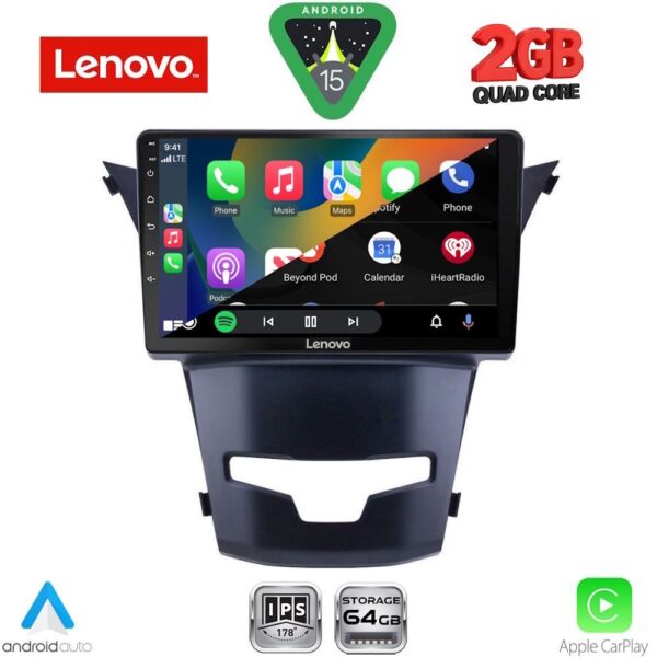 LENOVO LVD 2653_CPA (9inc) MULTIMEDIA TABLET for SSANGYONG KORANDO mod. 2014-2019 - Image 2