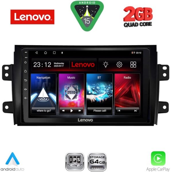 LENOVO LVD 2688_CPA (9inc) MULTIMEDIA TABLET for FIAT SEDICI – SUZUKI SX4 mod. 2005-2013 - Image 1