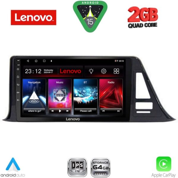 LENOVO LVD 2709_CPA (9inc) MULTIMEDIA TABLET for TOYOTA CH-R mod. 2017-2023 - Image 1