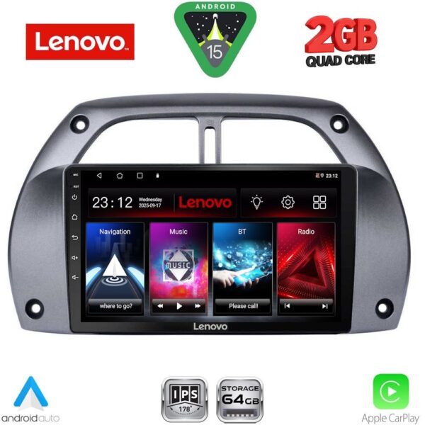 LENOVO LVD 2730_CPA A/C (9inc) MULTIMEDIA TABLET for TOYOTA RAV 4 mod. 2000-2006 - Image 1